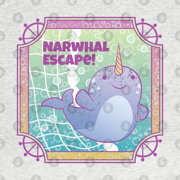 Narwhal Escape by Sue Cervenka